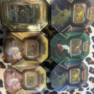 Pokémon triple whammy stacking tins