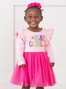B-Day Girl Star Tulle Dress