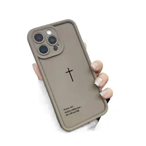 Transparent TPU Protective Case with Creative Design for iPhone 15/14 Pro/13/11 Pro Max/16 Series/XS Full Body Shockproof Protection