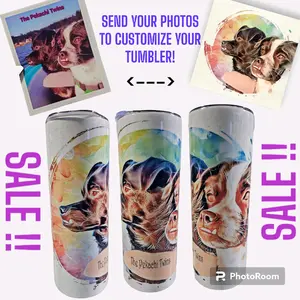 LIVE SALE !! 2 PACK BUNDLE BOGO!! 20OZ TUMBLERS - BLANK START , MESSAGE SELLER WITH THEME OR PHOTOS WANTED! Drinkware Flasks