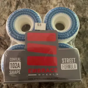 53mm 102a conical shape embrace skateboard wheels