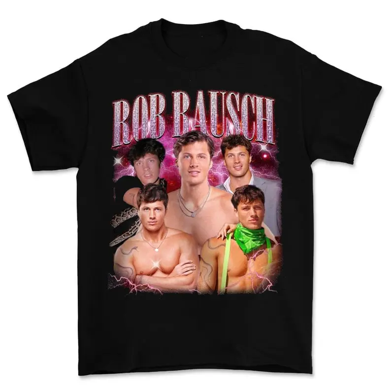 Rob Rausch Love Island Vintage Graphic Tee Reality TV Fan Shirt
