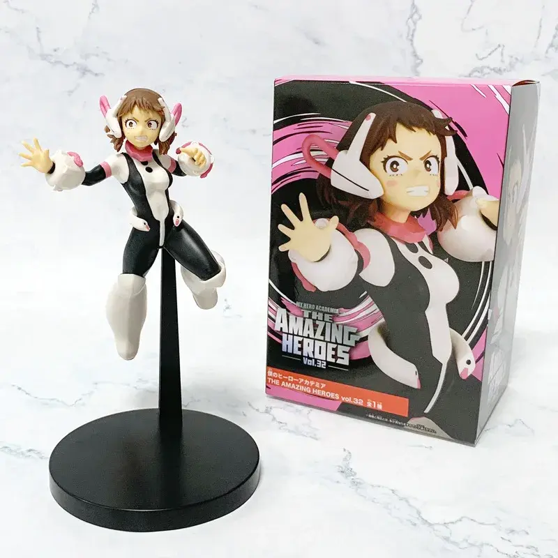 My Hero Academia Ochaco Uraraka Zero Gravity Quirk Standing Pose Bishoujo Collectible Figurine Model