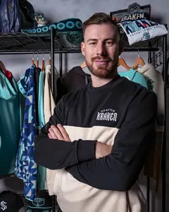 Seattle Kraken Levelwear Legacy Colorblock Crewneck