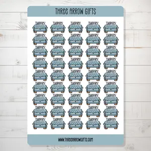 Three Arrow Gifts Therapy Appointment Reminder Planner Stickers
