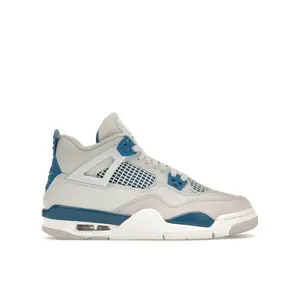 Jordan Kid's 4 Retro Military Blue (2024) Basketball Shoes, from StockX