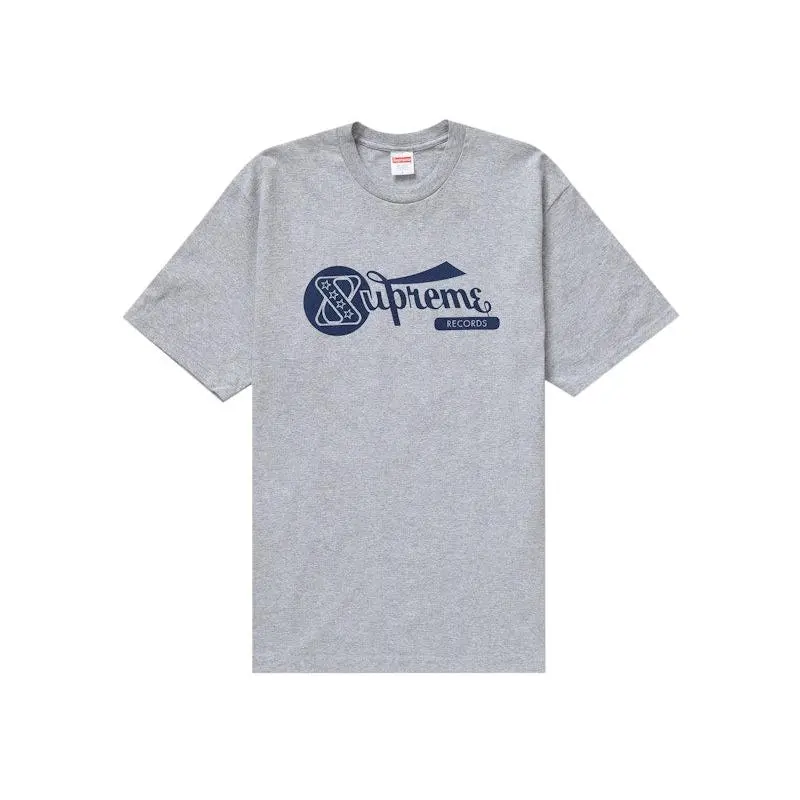 Supreme Men's Records Tee Heather Grey, from StockX