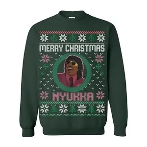 Mery Christmas Nyukka Sweatshirt, Nukka Christmas Hoodie, Pinky From Friday, Xmas Tshirt, Funny Christmas Shirt, Santa Unisex Tee