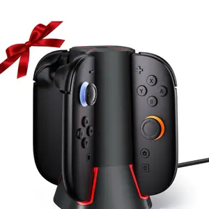 Joycon Charging Station for Joy Con - Portable Design, Compatible with Joy Con, Ideal for Charging and Storage
