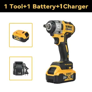Dewalt DCF880 20V Brushless Electric Wrench Multifunctional Portable Wireless Impact Power Tool with 1 Tool 1 Battery 1 Charger for Professionals