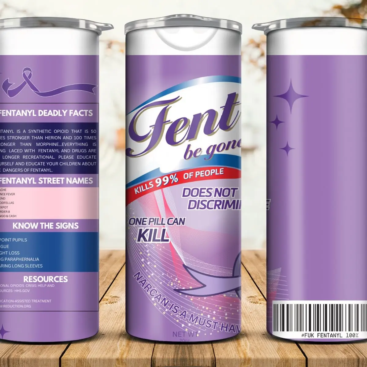 Fent Be Gone Unbreakable Tumbler