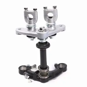 27mm Triple Tree Clamp Front Fork 90B Handlebar Riser Clamps for Drum Brake Mini Pit Dirt Bike Offroad Motorcycle Mobility Motorbike - Fits CRF50 CRF50F XR50 PW50 TTR50E SSR Coolster 50cc - 110cc