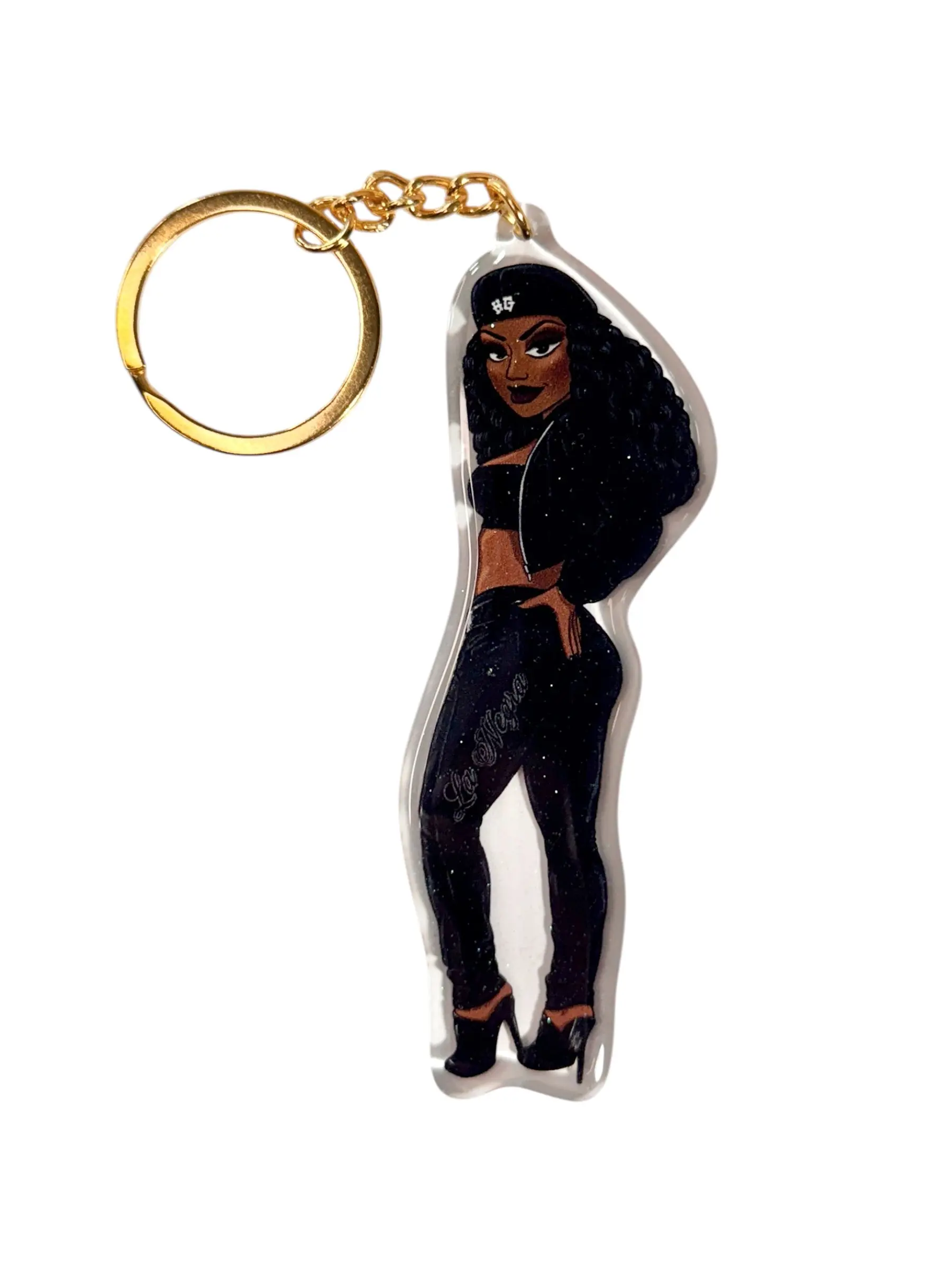 HomieGirl New School La Negra Collectible Key Chain