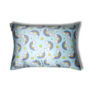 NOCHKA Kids 100% Pure Mulberry Silk Pillowcase – Gentle on Hair & Skin – Frizz-Free Sleep for All Hair Types – Envelope Closure – Handmade in USA