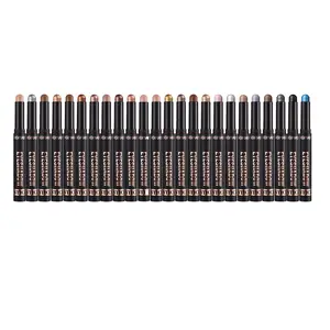 Long Lasting Eyeshadow Stick, 24pcs/set Waterproof Eyeshadow Stick, High Pigmented Eye Shadow Stick, Eyeshadow Pen, Eye Makeup Products for All Styles and Occasions, Cosmetic