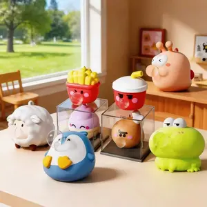 Hand Squishy Toy for Stress Relief, Blowing Bubbles & Pinching Fun, Toys for Grown Ups & Kids