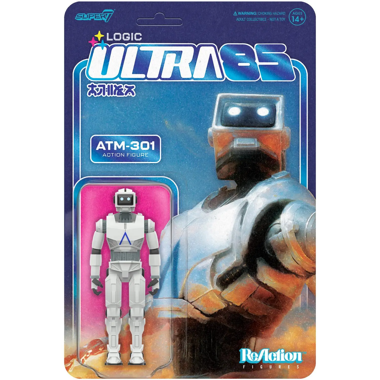 Logic - Super7 - Logic ReAction Figures Wave 01 - ATM-301 (Ultra 85)  [COLLECTIBLES] Action figurine/statue, Collectible