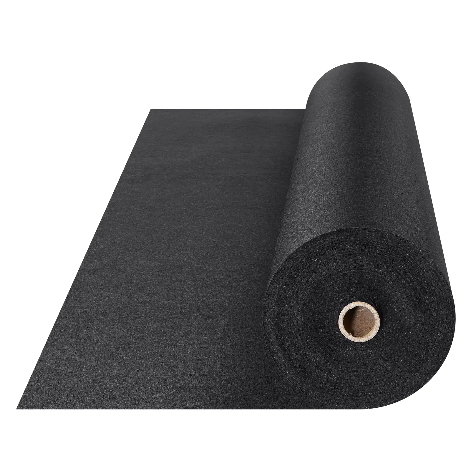 【Summerfinds】VEVOR 8oz Heavy-Duty Non-Woven Geotextile Weed Barrier Fabric, 4x100FT Driveway Black Ground Cover, Garden Landscaping Weed Control Plant Care & Support, Protective Mesh Green Membrane Set