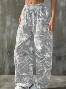 Women's & Men's Branch Print Sweatpants, Cool Streetwear Hip Hop Dance Biker School Youth Fashion, Casual Trendy Sportswear, Soft Sweatpants