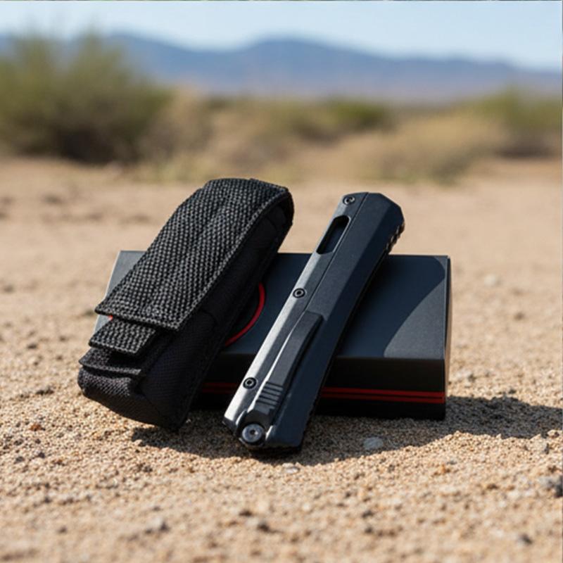 EDC Pocket Folding Knife – Non-Slip Nylon Fiber Handle, Compact Multi-Tool for Camping, Fishing & Outdoor Use