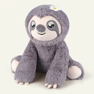 【New】9" 1.3lb Slothie Plush Heat Patches, Heatable & Coolable Weighted Lavender Scented Heating Pad, Toddlers Must Have, Period Essentials