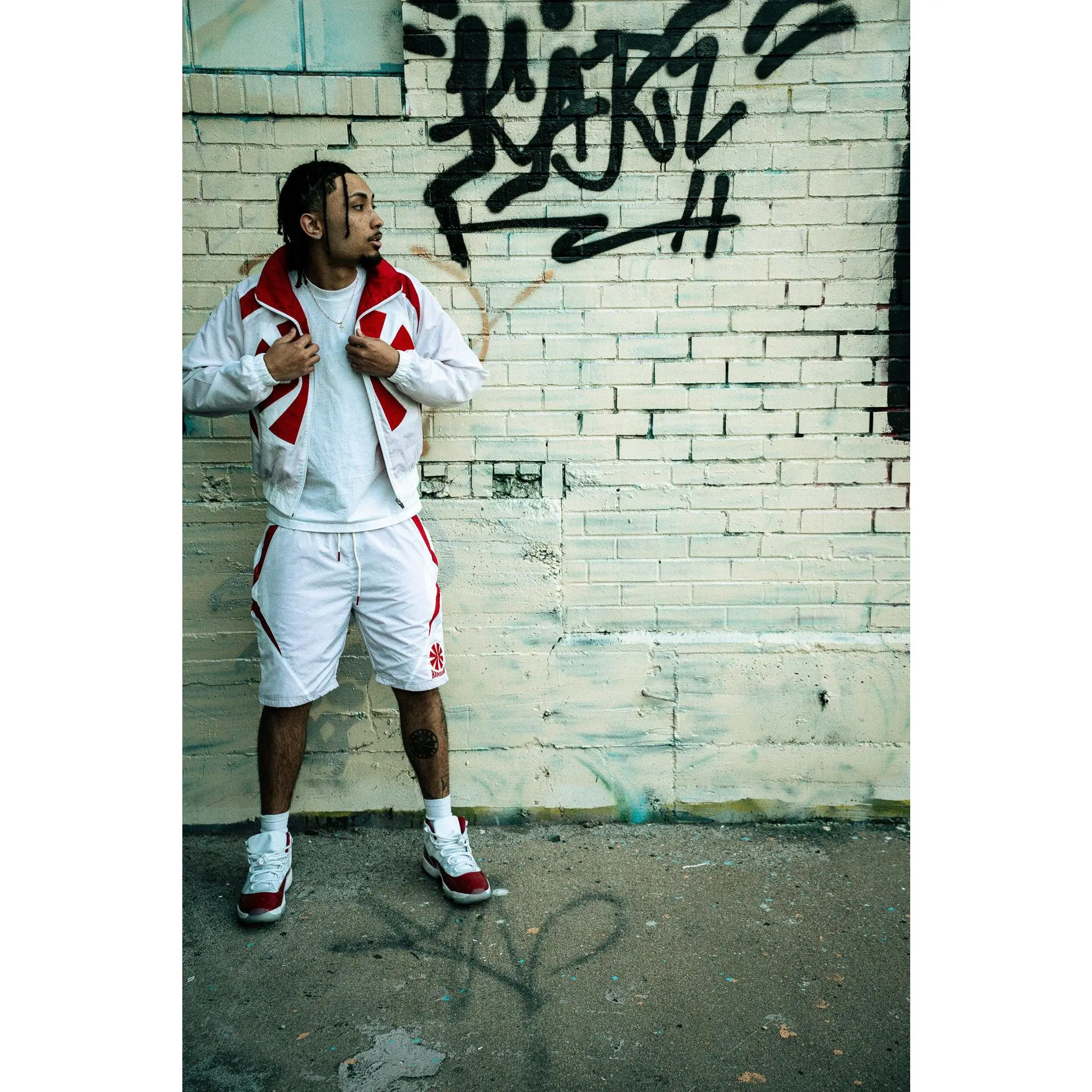 Red and White Trax Set