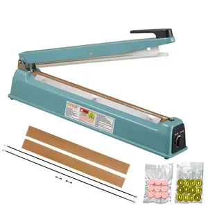 Spring new arrivals Impulse Sealer 16 inch, Manual Heat Seal Machine with Adjustable Heating Mode, Iron Shrink Wrap Bag Sealers for Plastic Mylar PE PP Bags, Portable Poly Bag Sealing Machine with Extra Replace Kit