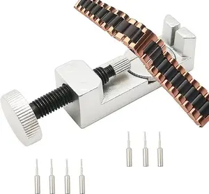 Link Removal Tool Kit with 10 Extra Pins, Sizing Adjustment Watch Band Tool, Bracelet Link Removal, Repair kit