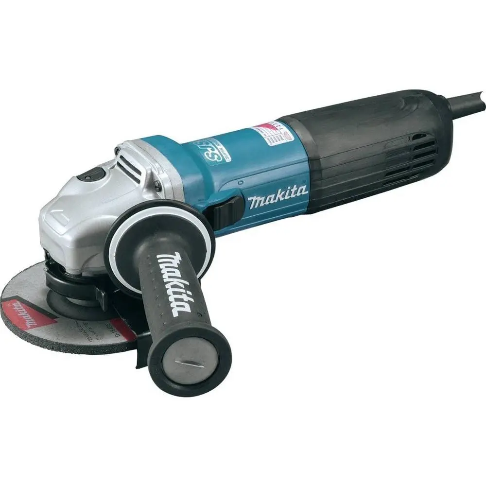 Makita GA5042C 5" SJSII High Power Angle Grinder, 12 AMP, Variable Speed 2,800–11,000 RPM