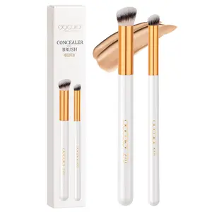 Face Concealer Brush Set, Perfect for Nose and Under Eye Areas, Precise Coverage, Smooth Application, Easy for Beginners