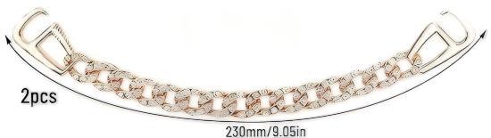 18 Pcs Bling Shoe Charms Bling Shoe Charm Accessories Kit with Crystal Rhinestone, Pearl and Flower Designs for Women's Clog Decoration Crystal Rhinestone Shoe Charm Cute Decor