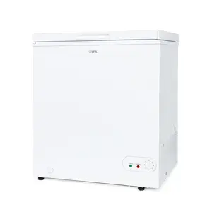 Commercial Cool 5.4 Cu. Ft. Chest Freezer, Deep Freezer Holds Up To 189 Lbs. of Frozen Food, Removable Storage Basket, Mechanical Temperature Control, Manual Defrost, R600a Refrigerant, CCFE546, White