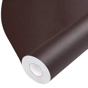 Leather Repair Tape Self-Adhesive Leather Repair Patch for Couch Furniture Sofas Car Seats Advanced PU Vinyl Leather Repair Kit (Dark Brown, 3.9X79 inch)