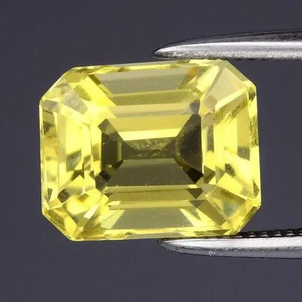 2.07ct ETW Earth-Mined Yellow Scapolite – Octagon Cut, Unheated