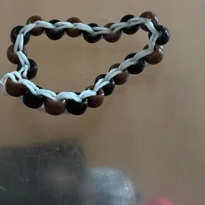 Beaded Tricolor - loom bracelet
