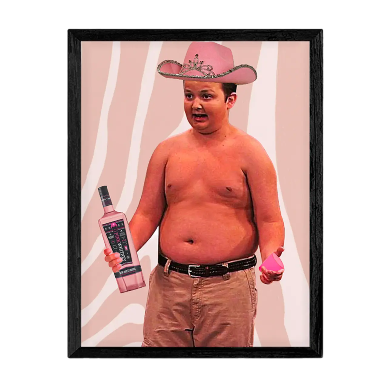 Gibby Pink Whitney TPB Poster Unfarmed,Gift For Gibby TPB Fans Poster No Frame Wall Art home Decor,Modern Home Wall Decor