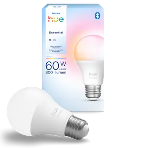 Philips - Hue White and Color Ambiance Essential A19 - E26 Smart Bulb
