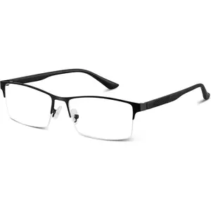Reading Glasses Men Blue Light Blocking Half Frame Readers for Men Glasses-USA