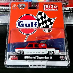 M2 Machines 1:64 1973 Chevrolet Cheyenne Super 30 GULF Racing – MiJo Exclusives Limited Edition