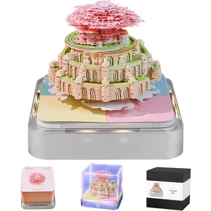 Memo Pad Time  Calendar 2026, Art Calendar 2026 Creative Paper Sculpture Sky Castle   Calendar Notes