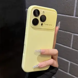 Creative HD Lens Film Anti-Drop Phone Case, Compatible with iPhone 17 Pro Max 17 16 Pro Max 15 Pro Max 14 13 12, Durable Protection
