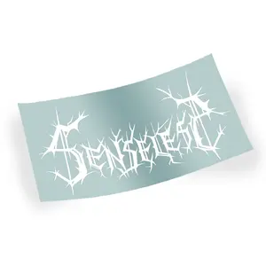 Senseless OG Metal Logo Vinyl Car Sticker