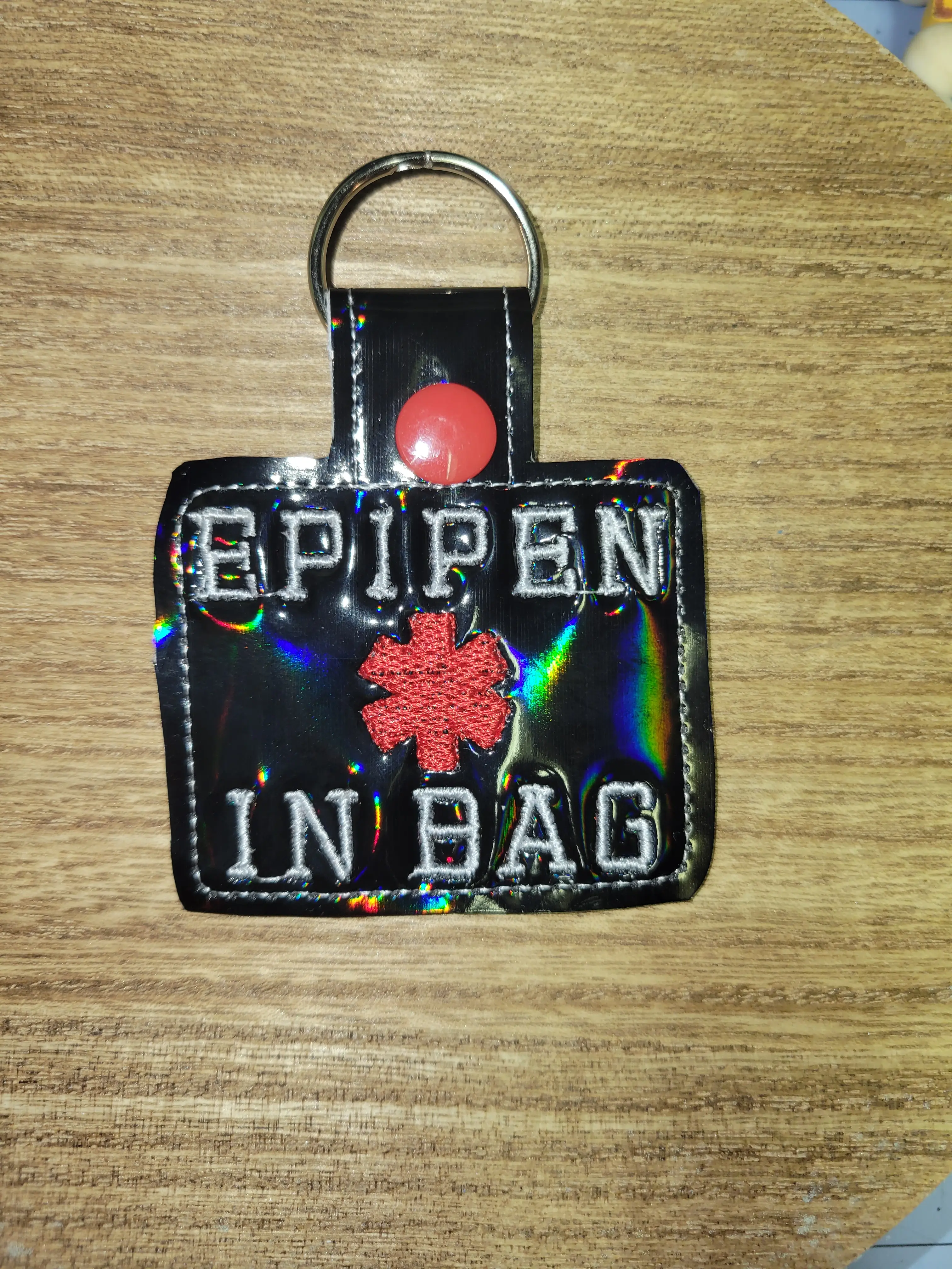 Epipen in bag Keychain