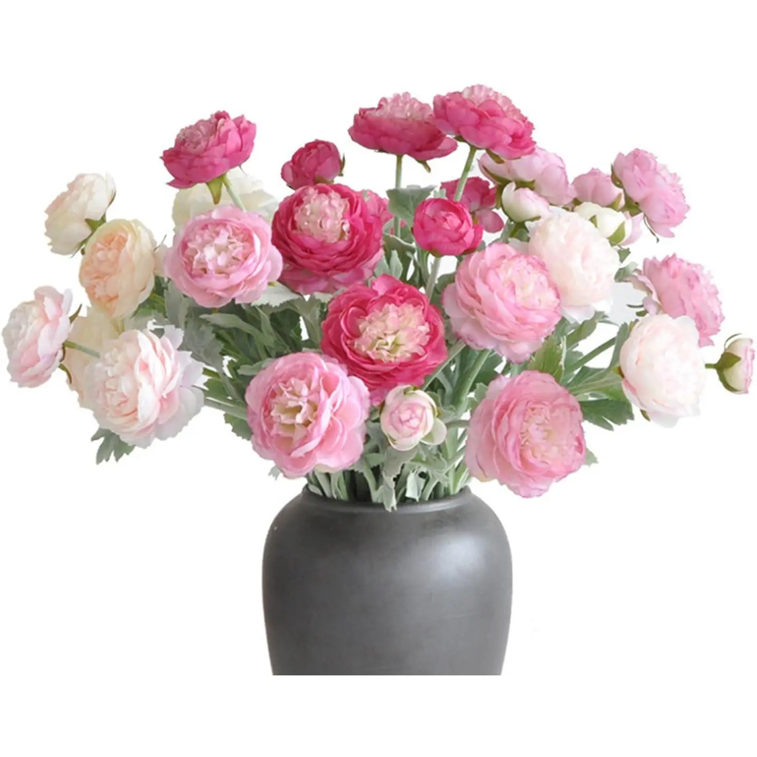 10/20Pcs 30-Heads Silk Artificial Peony Bouquets, Multicolor Decorative Floral Arrangements, Carnival-Juneteenth Daily Centerpieces for Home Table Wedding Farmhouse Decor (10Pcs Option)