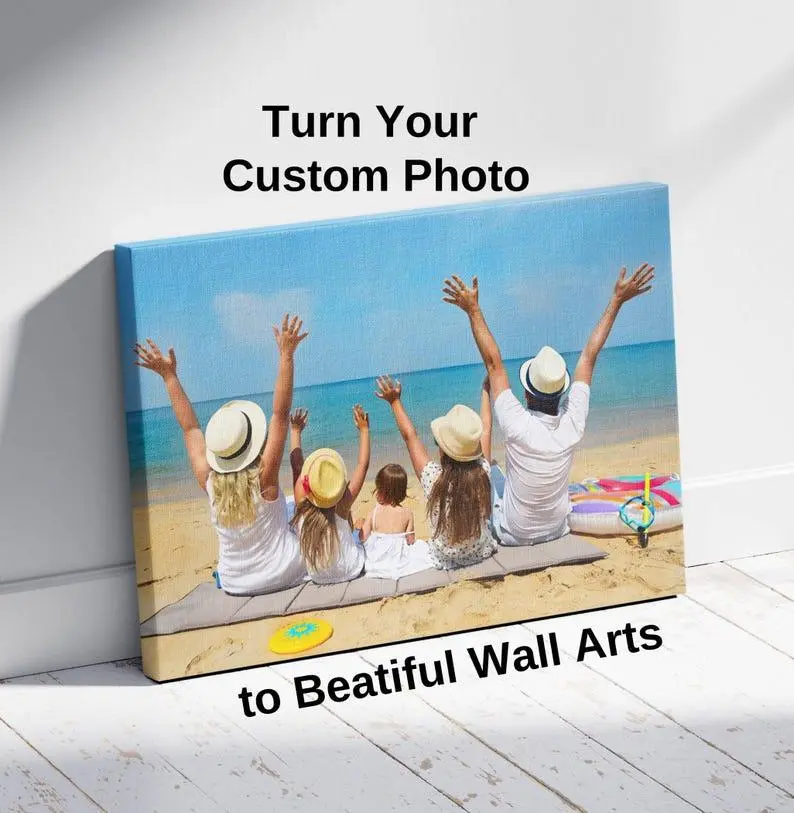 Personalized Canvas  poster,Custom Canvas  poster,Convert Your Image To Canvas,Canvas Wall Art,Photo to  poster,Love,Wedding,Graduation,Family Art