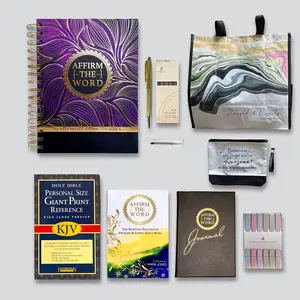 52 Week Bible Study Mega Bundle - Includes bible and Accessories for Religious Education
