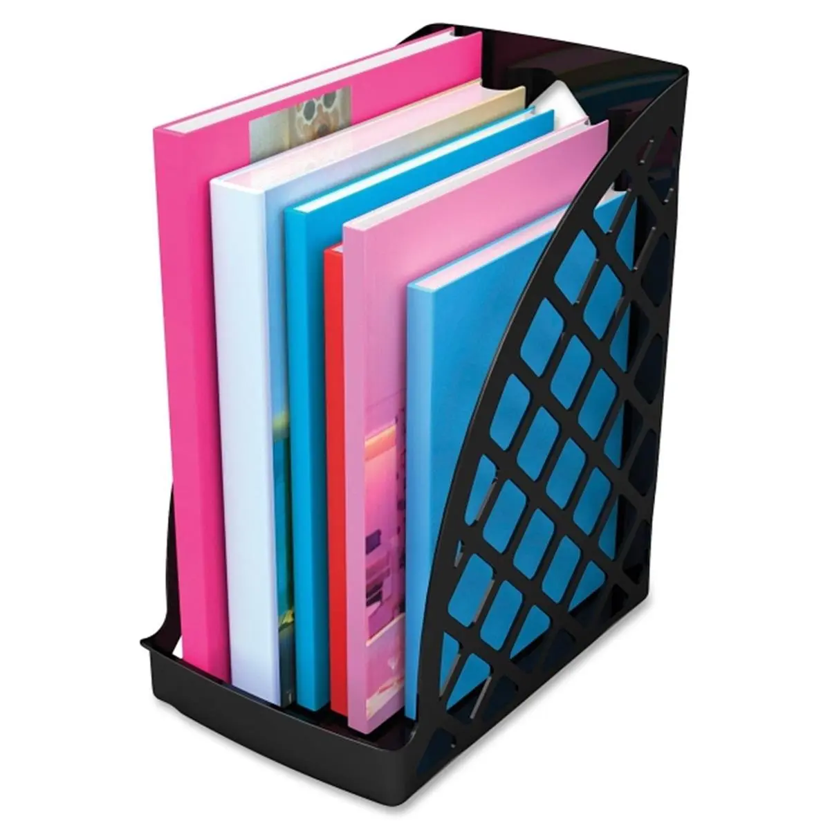 212 MAIN Sturdy Sustainable Jumbo Magazine File Holder - Office Desk Accessory for Computers & Office Equipment, Documents Organizer, Paper File Organizer for Lobby Use