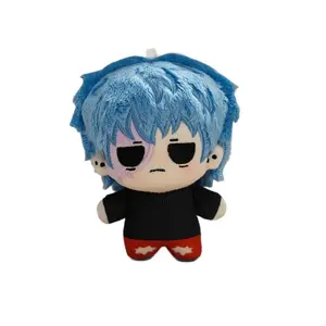 New Sally Face Plush Doll Game Peripheral Cute Cotton Plushie Custom Stuffed Toy For Fans Gift