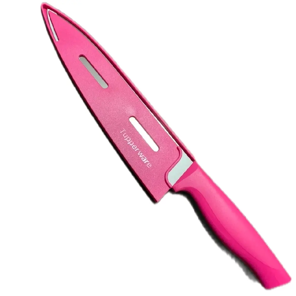 Tupperware pink chef knife
