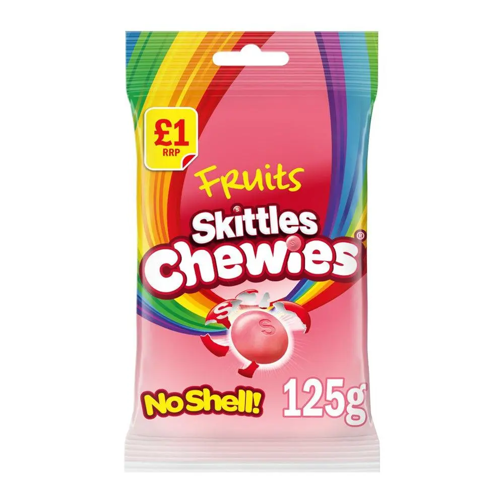 Skittles Chewies No Shell (100g) (UK) Skittles Chewies No Shell (100g) (UK)